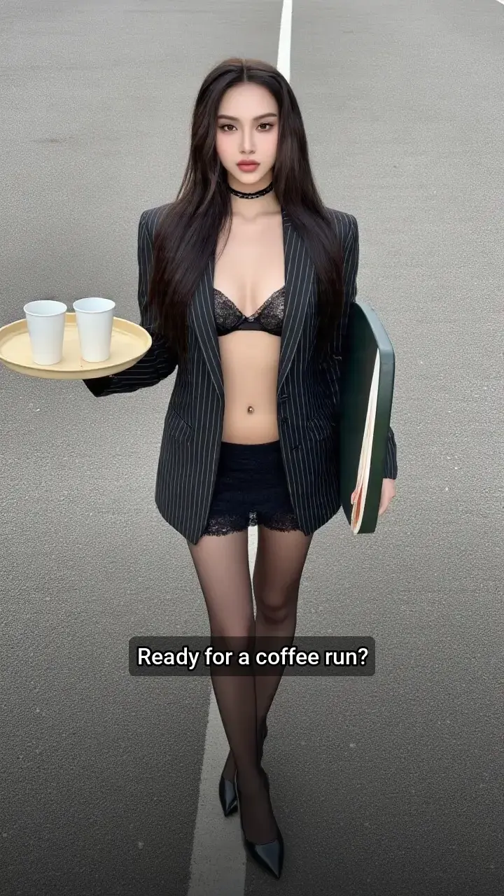 Slay the Day: My Chic Coffee Run Look! β¨