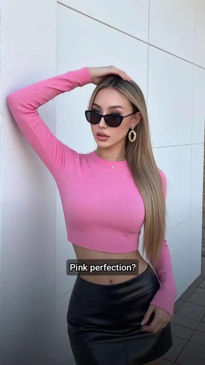 Loving this pink top!π