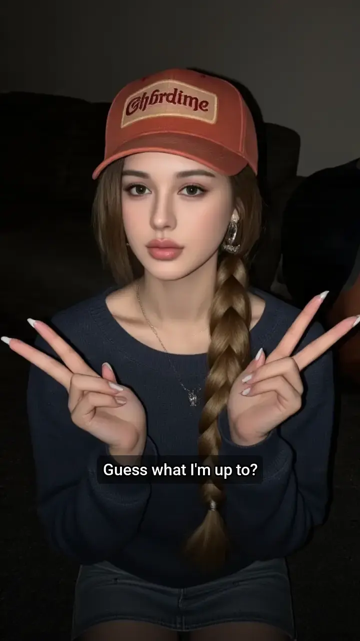 Obsessed with this orange cap!π§‘