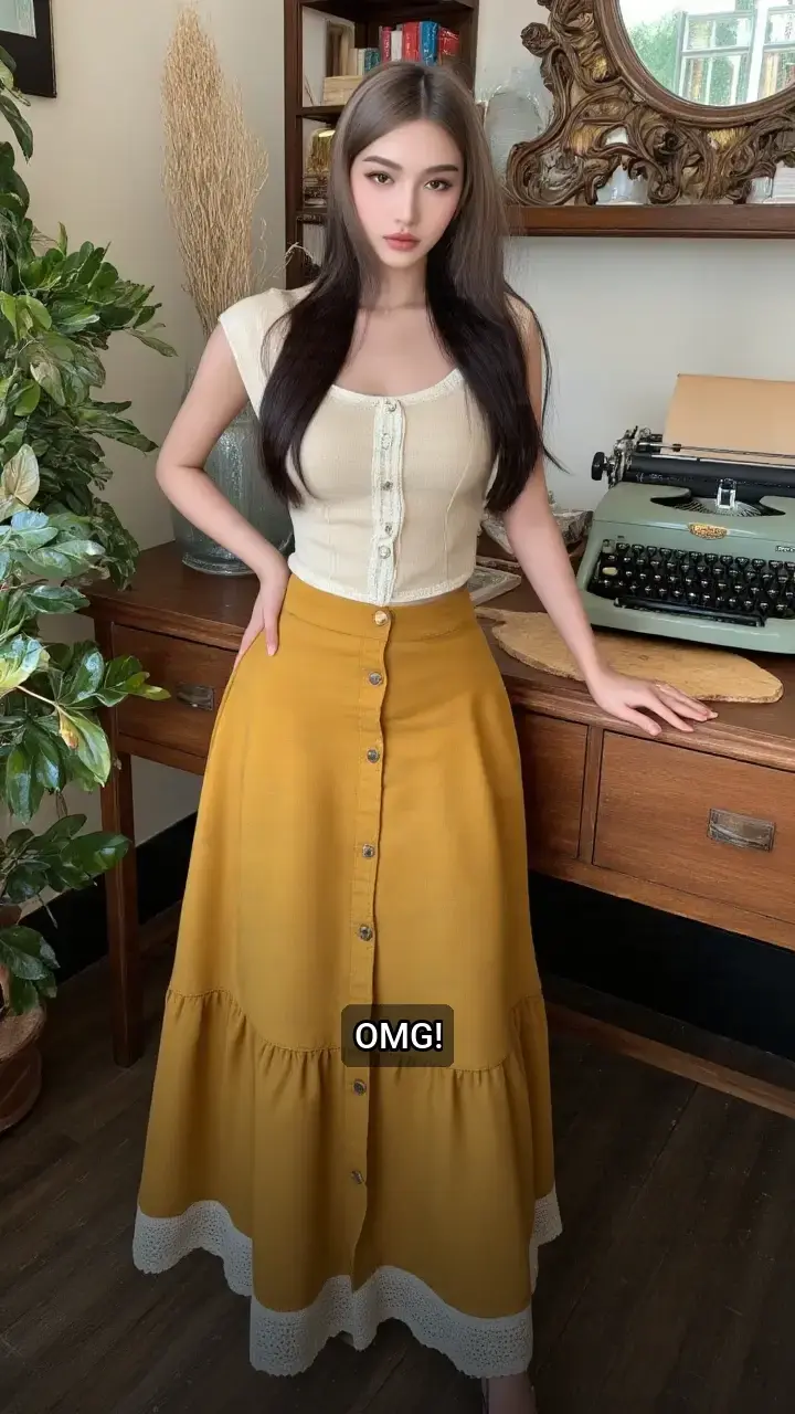 I'm crushing hard on this skirt! 😍