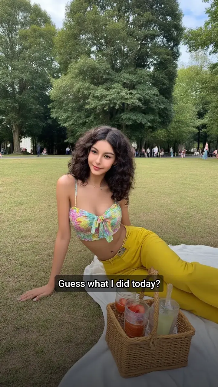 OMG! I had the cutest picnic ever! π§ΊβοΈ