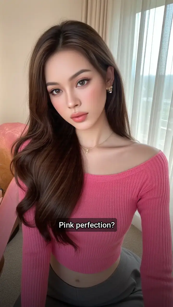 Obsessed with this pink sweater! π