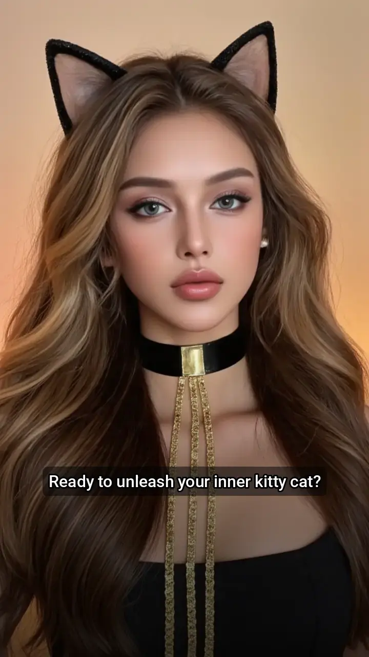 Obsessed with this cat-themed look! 😻