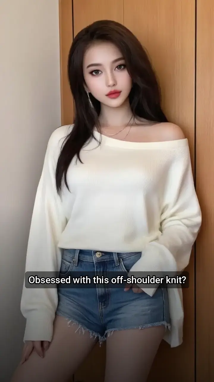 Swoon-worthy Style: Off-Shoulder Knit Perfection π
