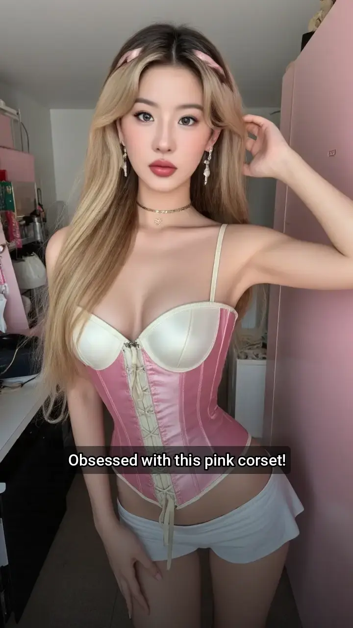 Slay the day in this pink corset!π