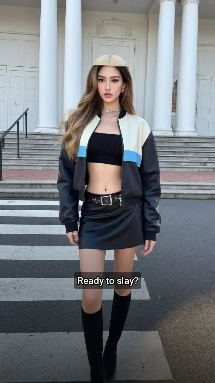 Loving this edgy look π€