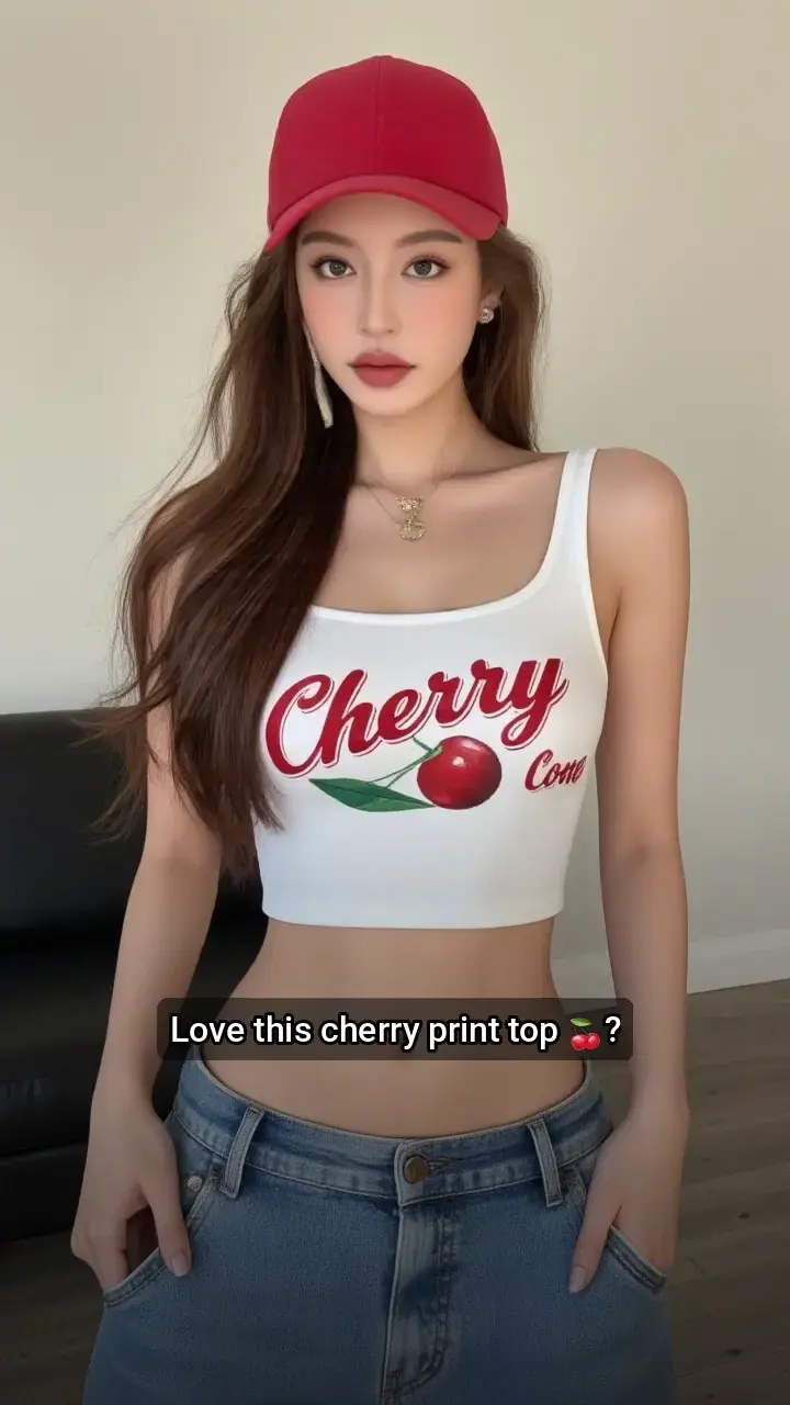 Obsessed with this cherry look!π