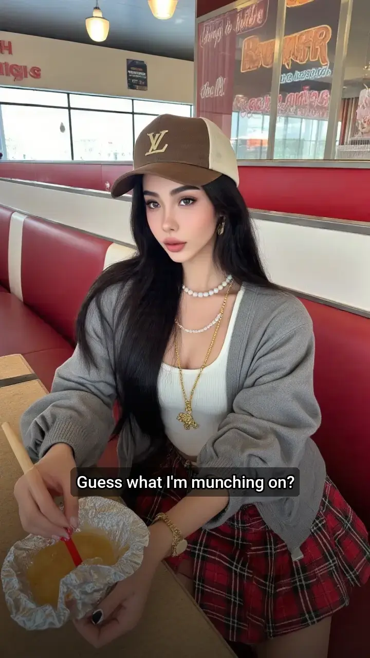 Obsessed with this diner look!💖