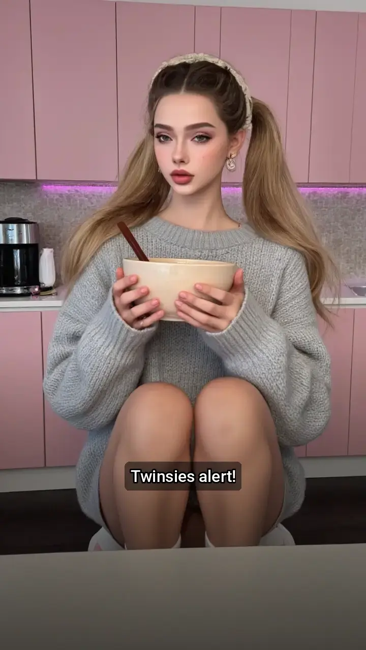 OMG! Twin soup sesh!ππ―ββοΈ