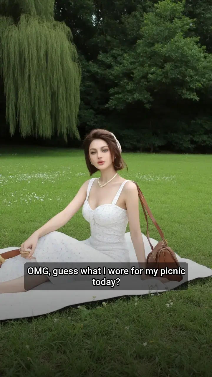 Obsessed with this dreamy picnic look! 🌸