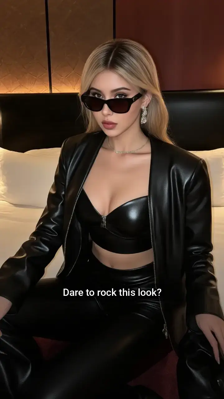 Slay the Day in Leather! 🖤