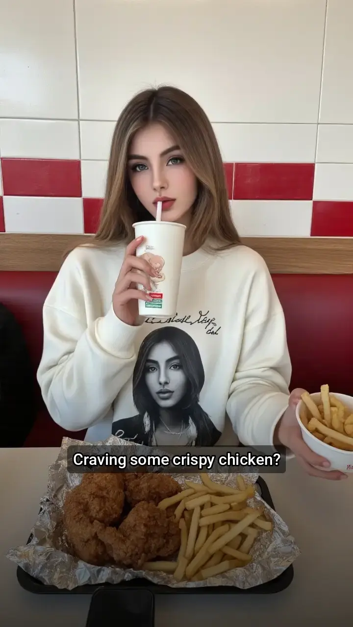 I'm absolutely loving this fast food feast! 😍