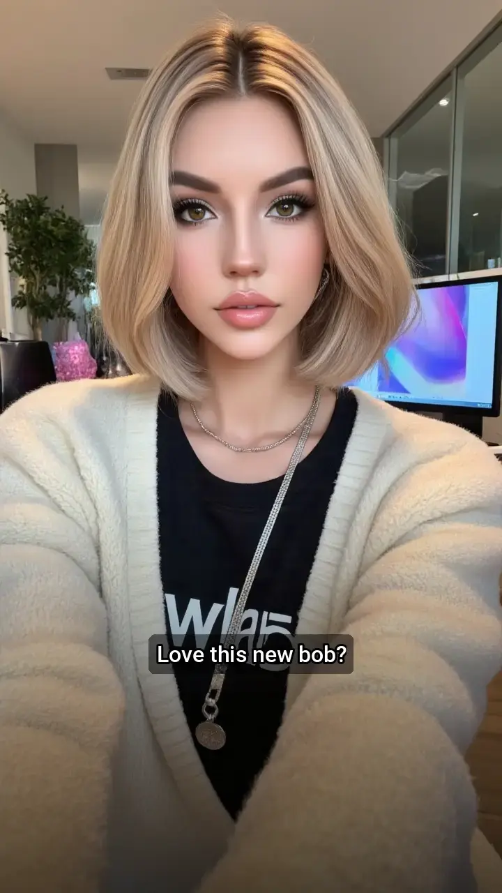 Obsessed with my new bob! π