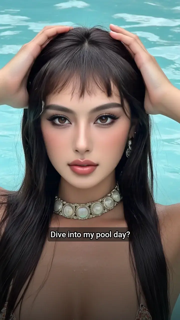 Obsessed with this pool day look! 😍