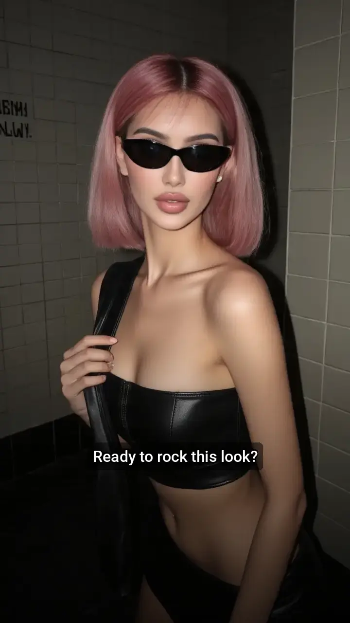 Obsessed with this look! 🖤