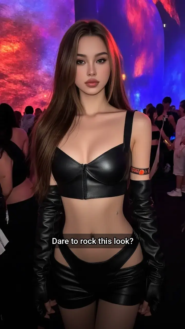 Obsessed with this killer leather look! π€