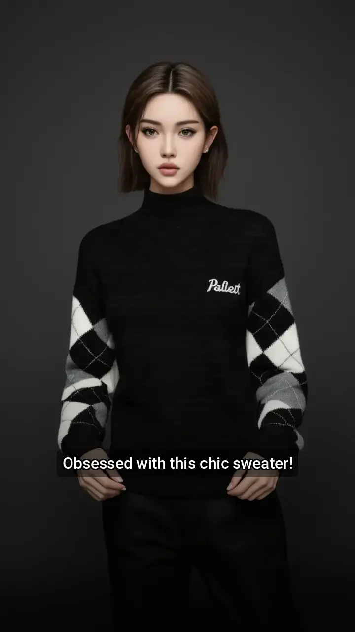 Loving this look! 🖤🤍
