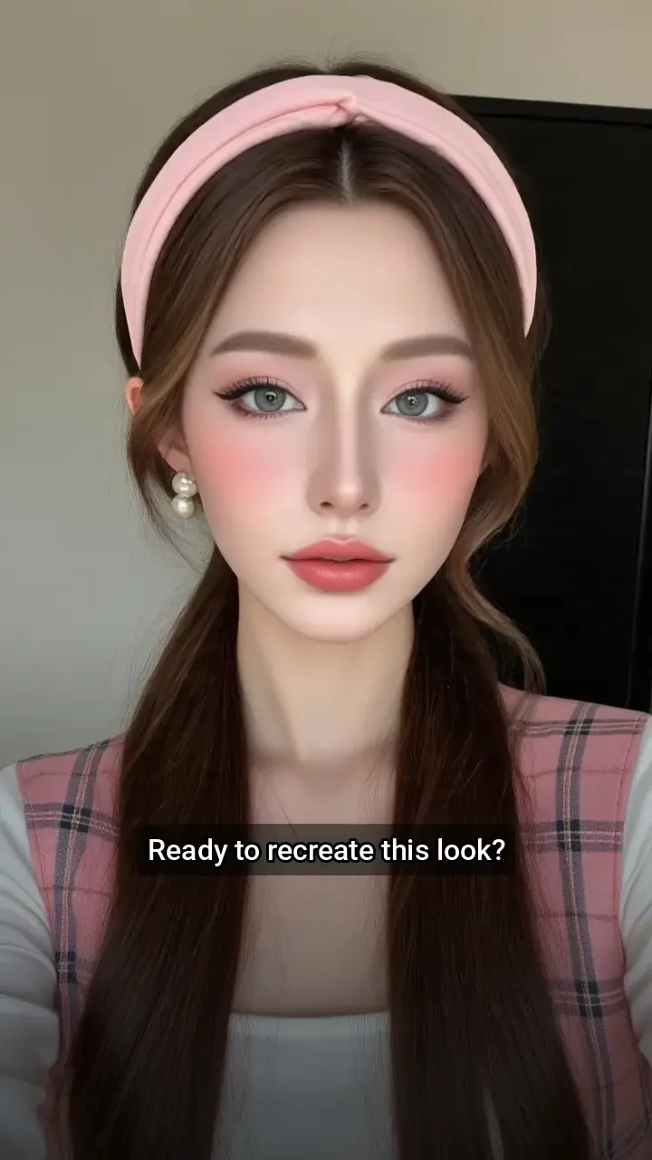 Obsessed with this dreamy pink look! π