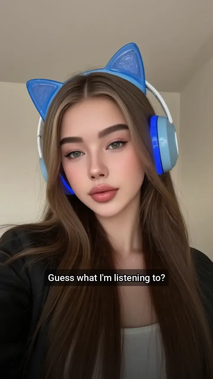 Obsessed with my new cat ear headphones!😻