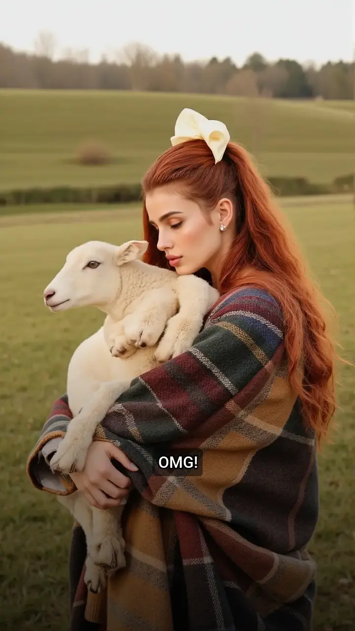 I'm in LOVE 😍 with this fluffy lamb!