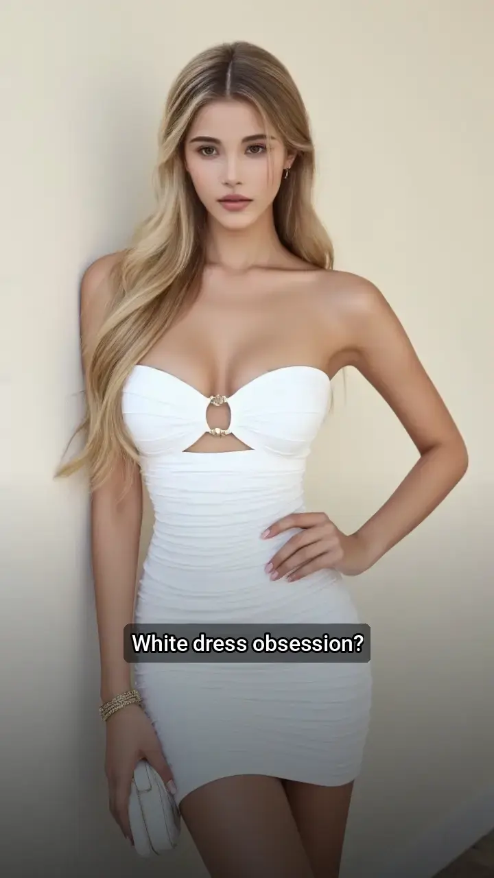 Obsessed! This white dress is EVERYTHING! β¨