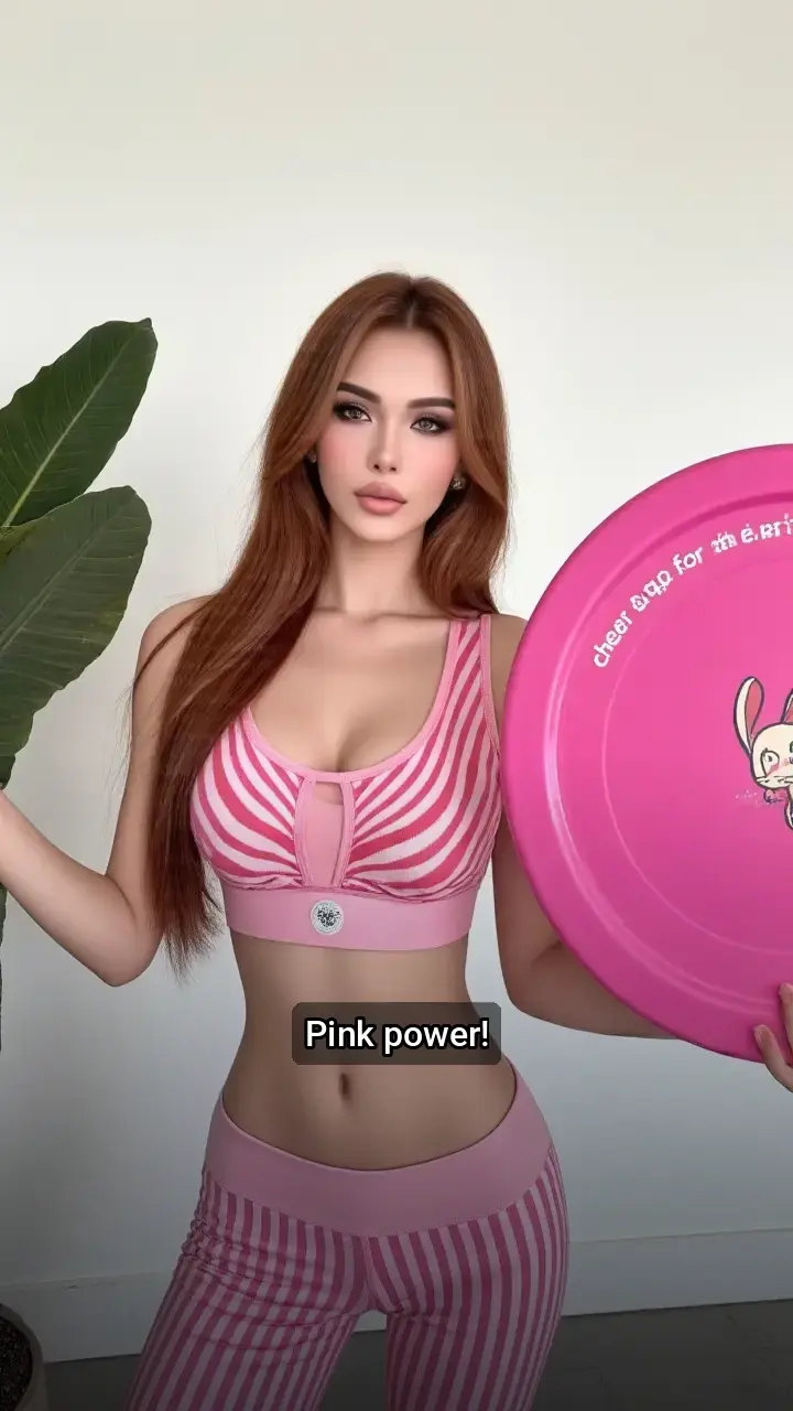 Obsessed with this pink workout look! π