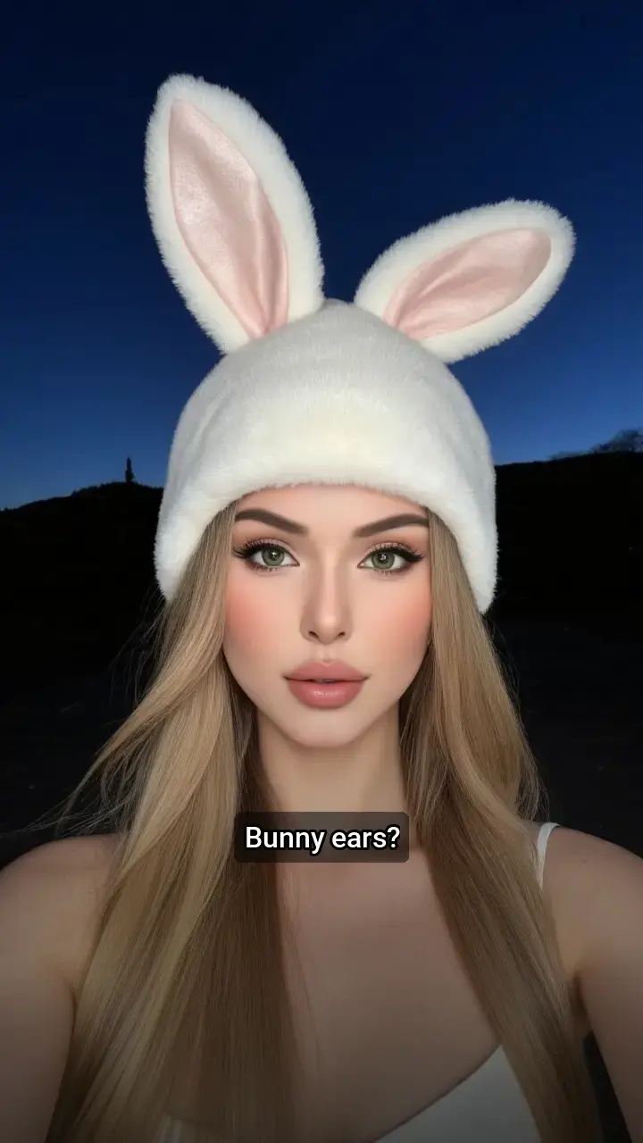 Obsessed with this bunny hat! π°π