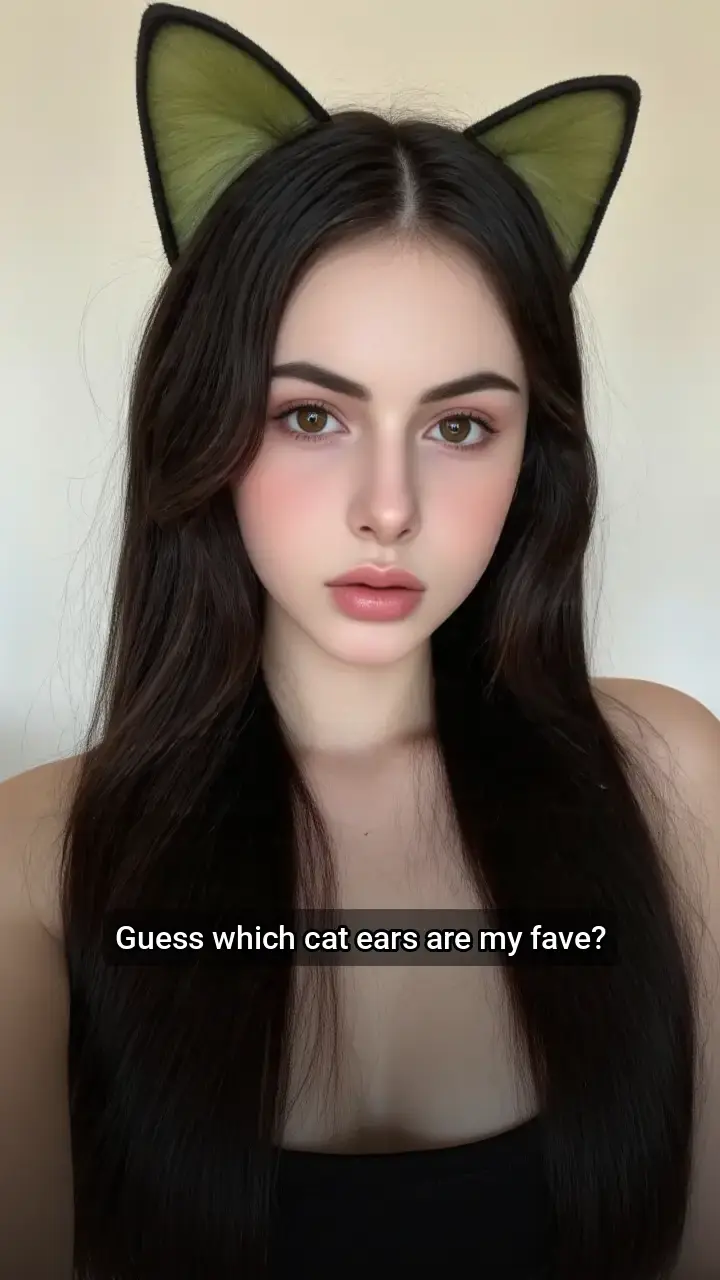 Obsessed with these cat ears! π»