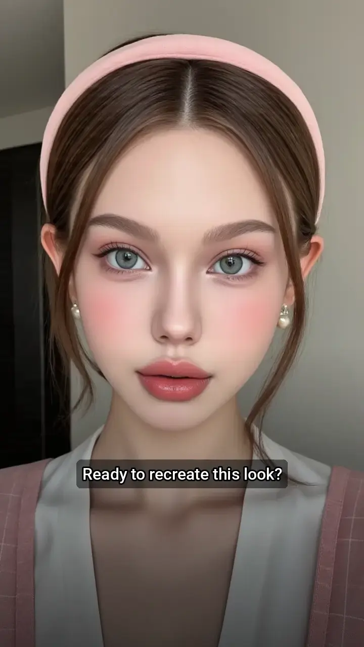 I'm crushing on this soft pink look! 💖