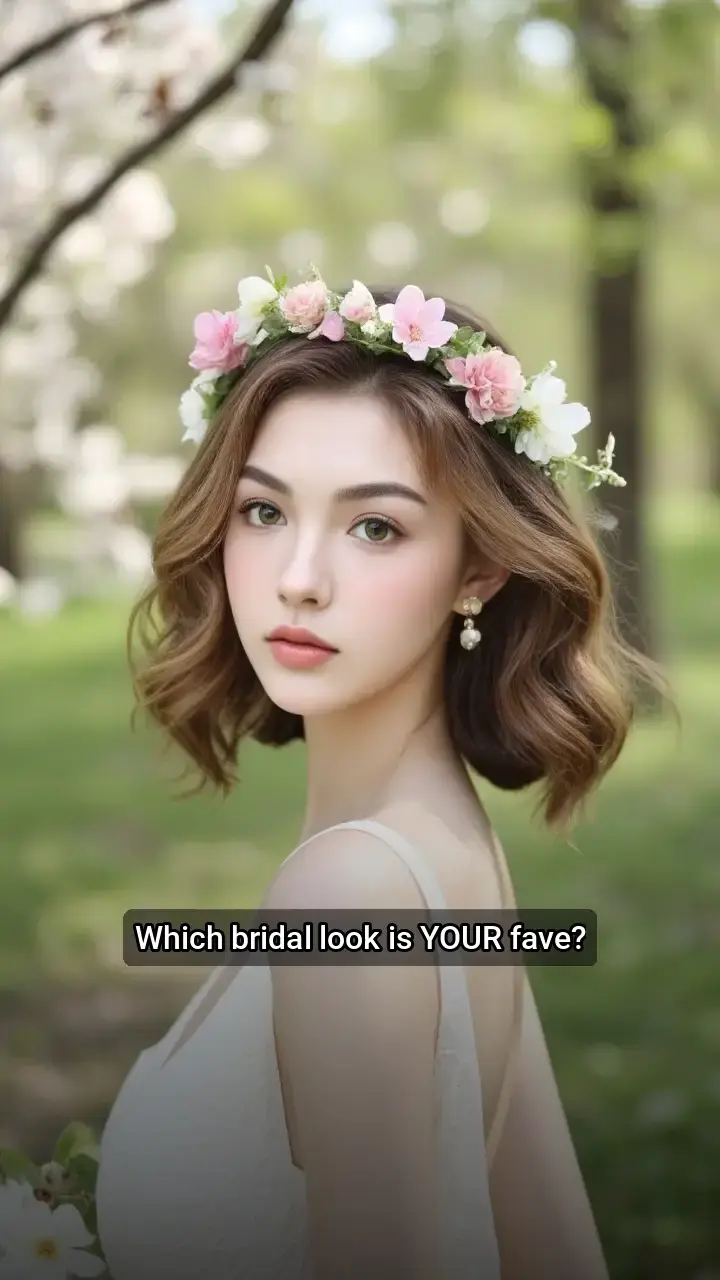 OMG! I'm obsessed with these bridal hair looks! 😍