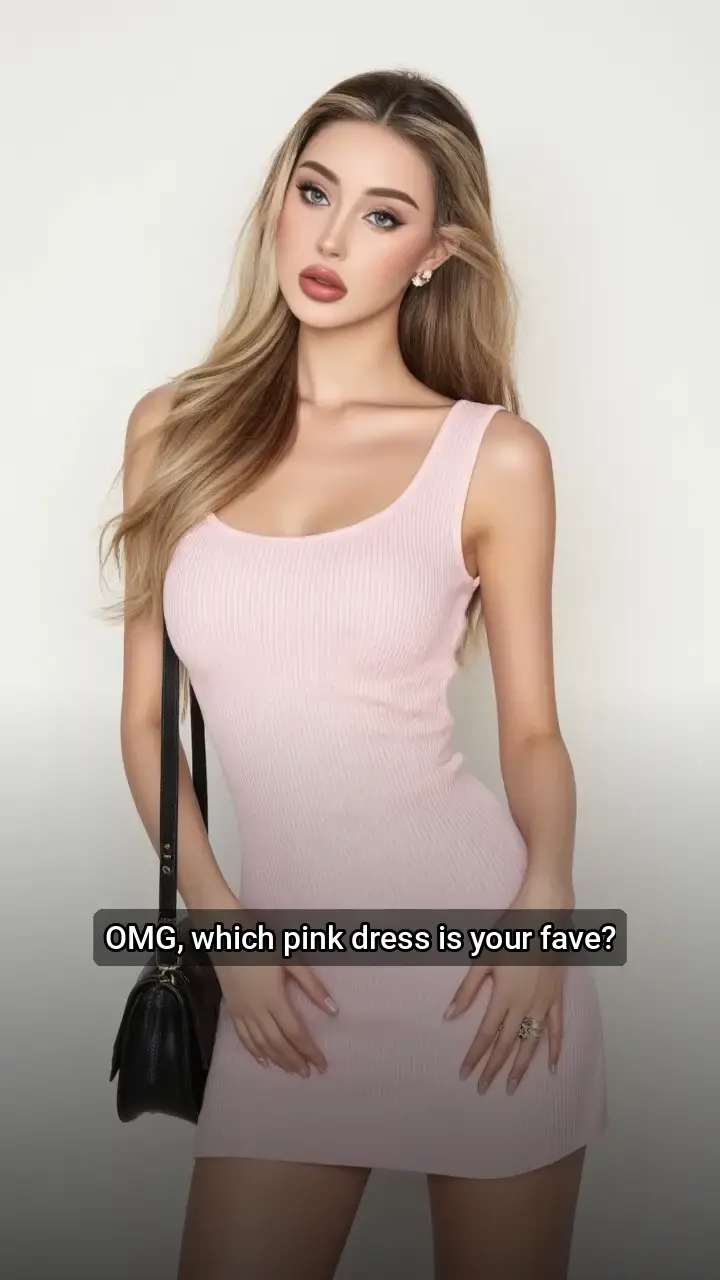 Obsessed with this pink dress! π