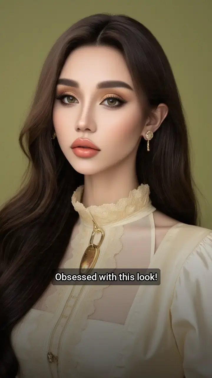 Swooning over this dreamy look! 💖