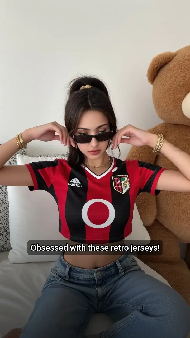 Totally crushing on this retro jersey collection! π