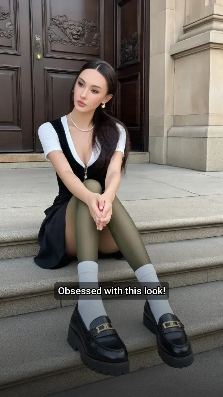 Loving this look! 🖤