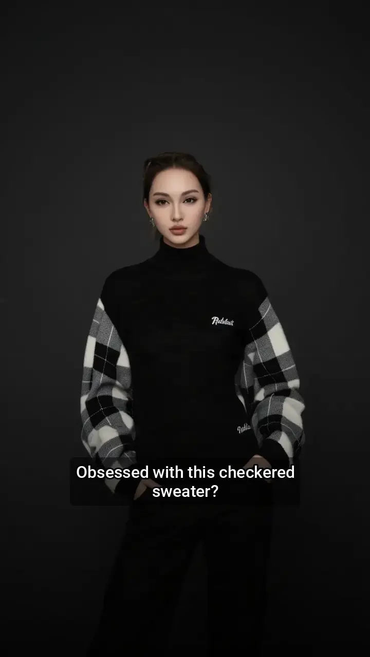 Loving this look! 🖤🤍