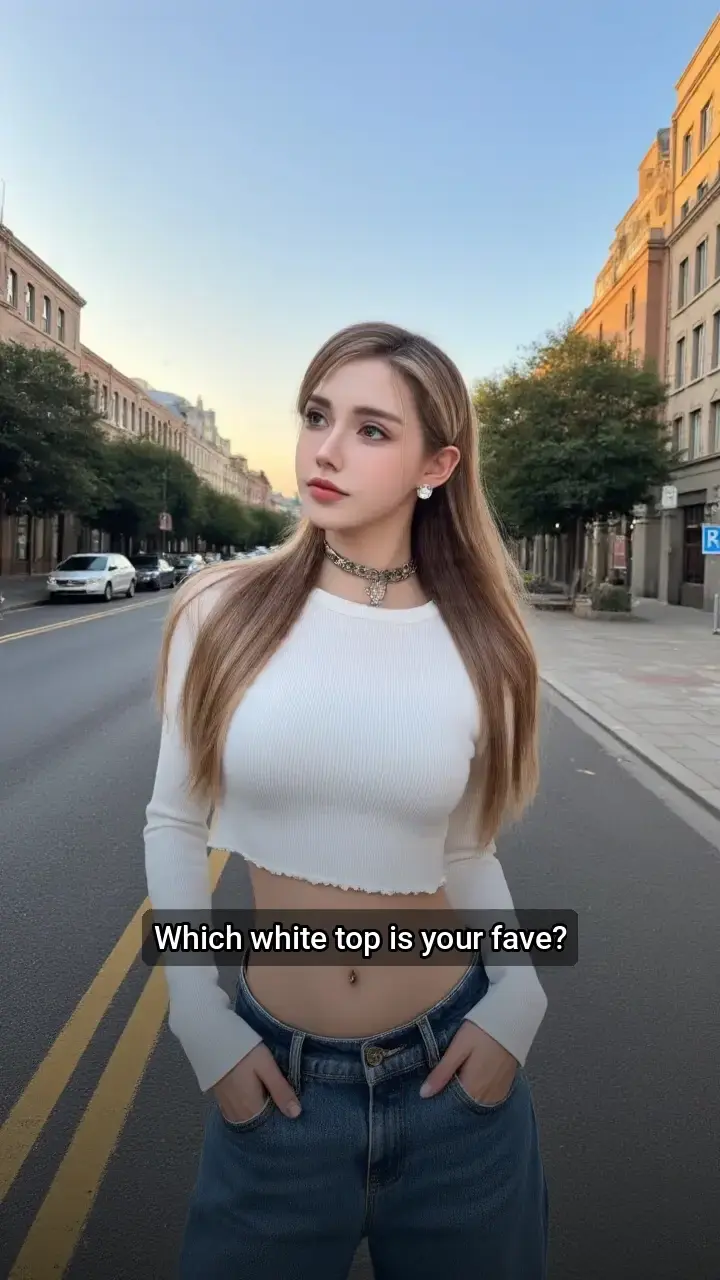 Loving this white top! 😍