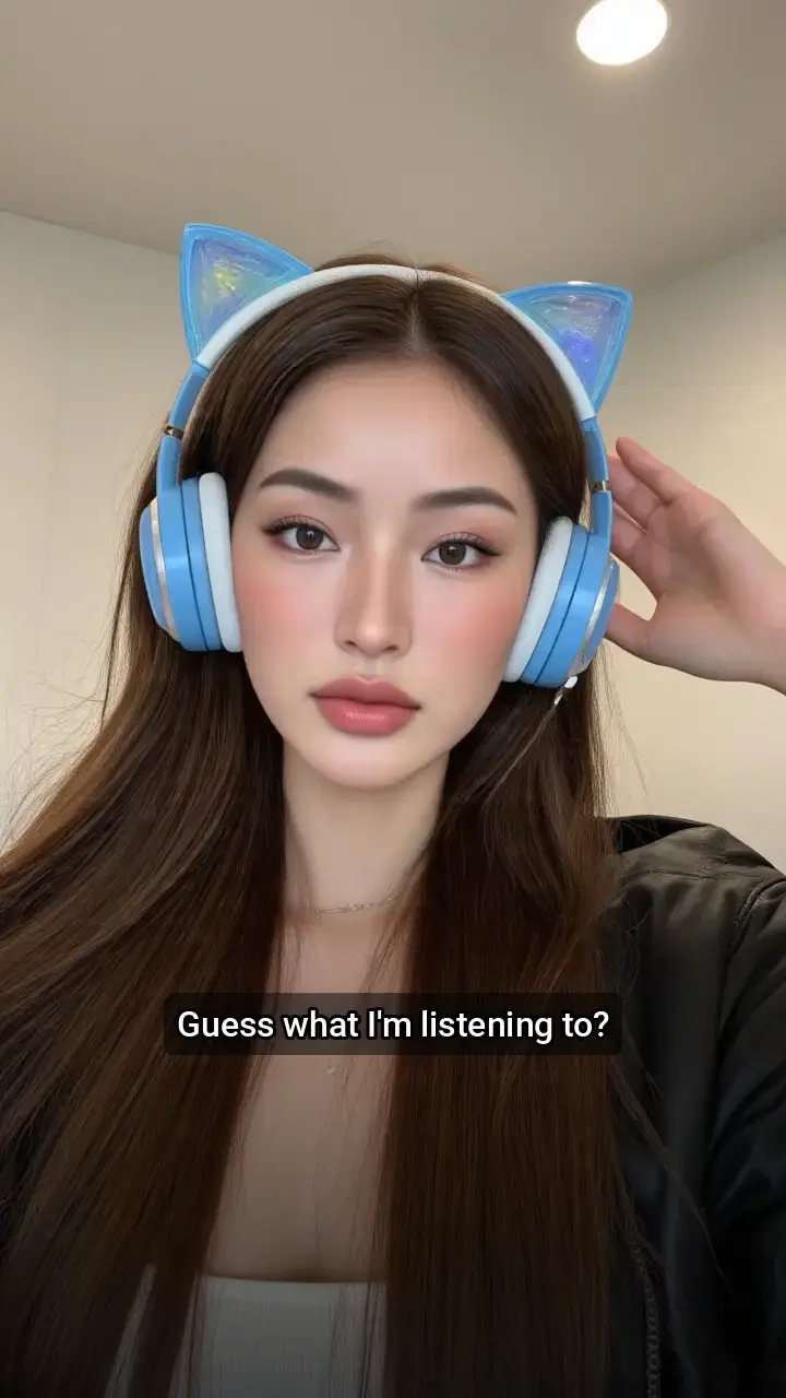 Obsessed with my new kitty headphones! π»