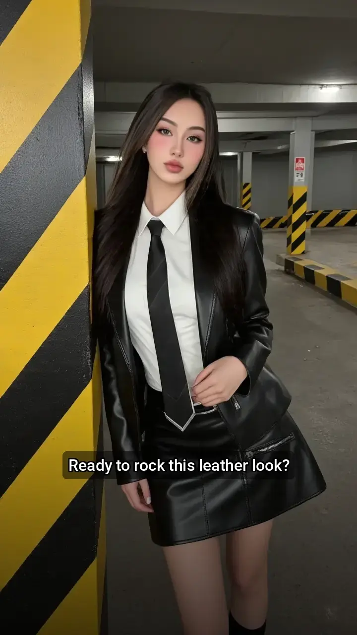 Slay the Day in Leather! 🖤