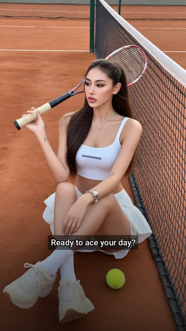 Obsessed with this tennis look! 😍