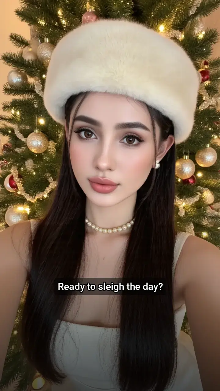 Obsessed with this festive fur! π