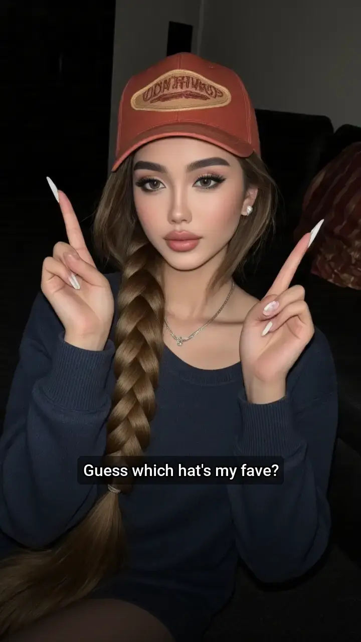 Obsessed with this rusty-orange cap! 😍