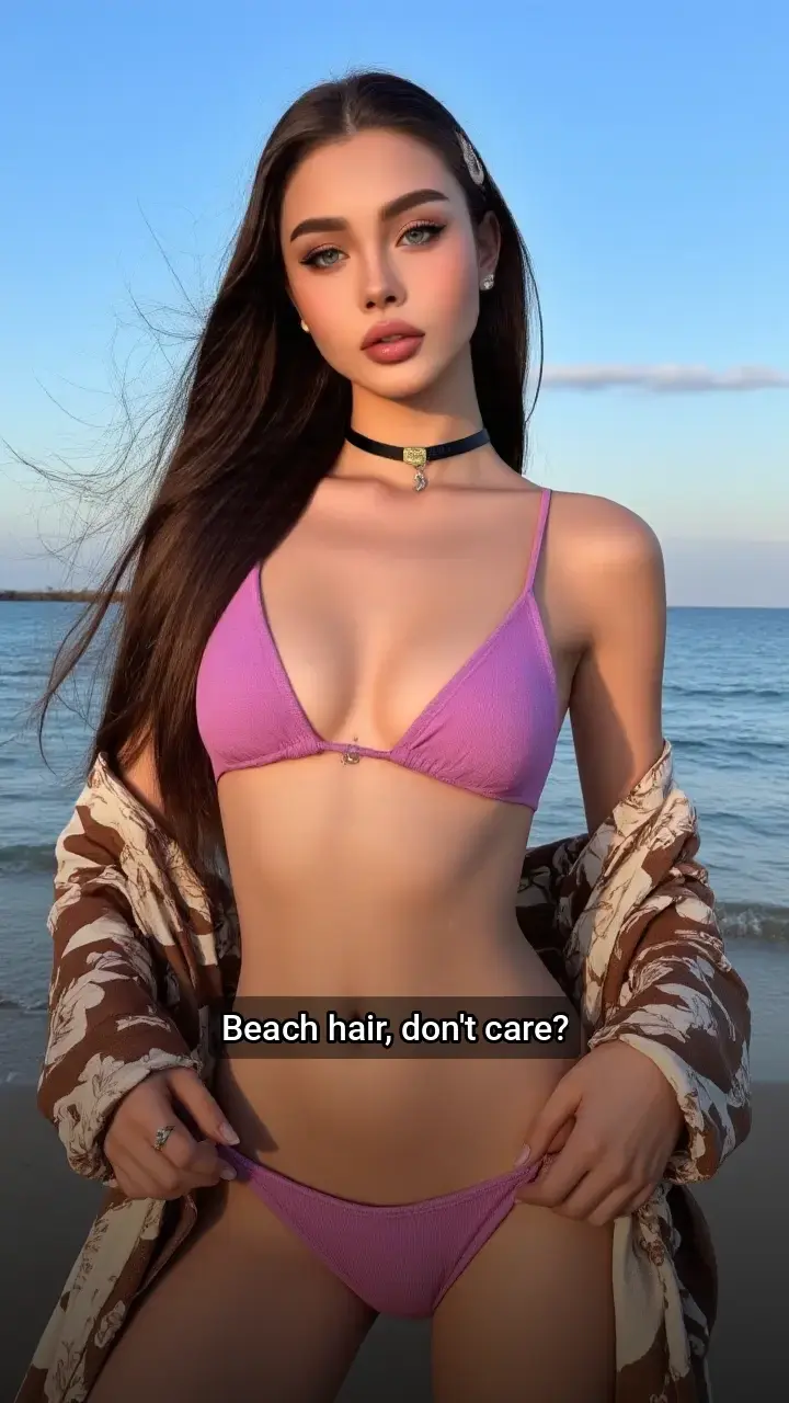 Obsessed with this purple bikini! 💜
