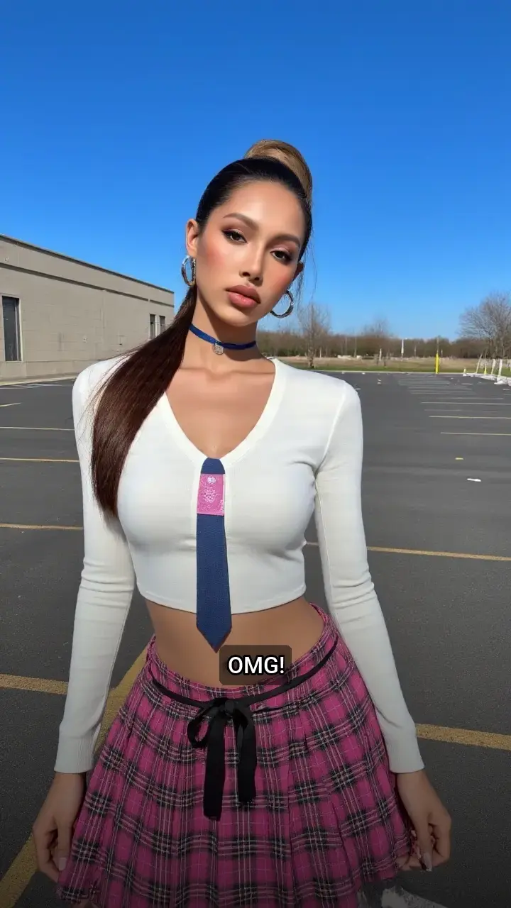 Obsessed!πThis schoolgirl look is π₯