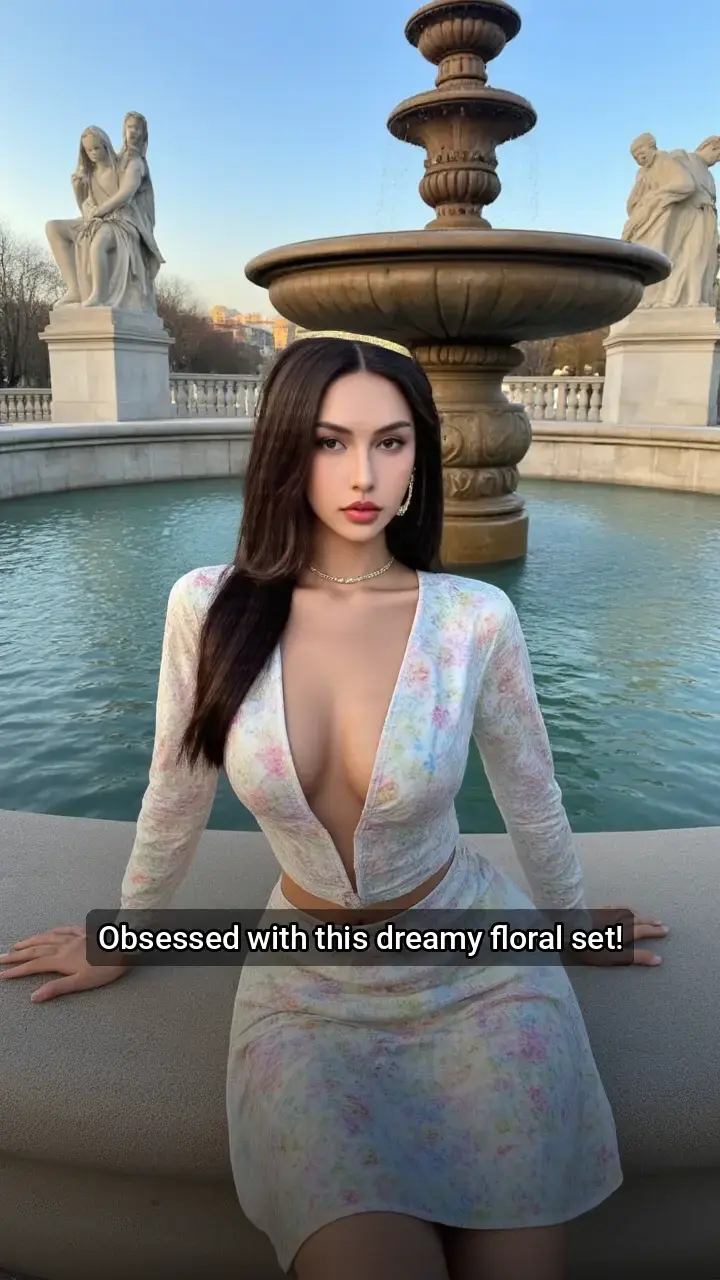 Swoon-worthy Style: My Dreamy Floral Set! πΈ