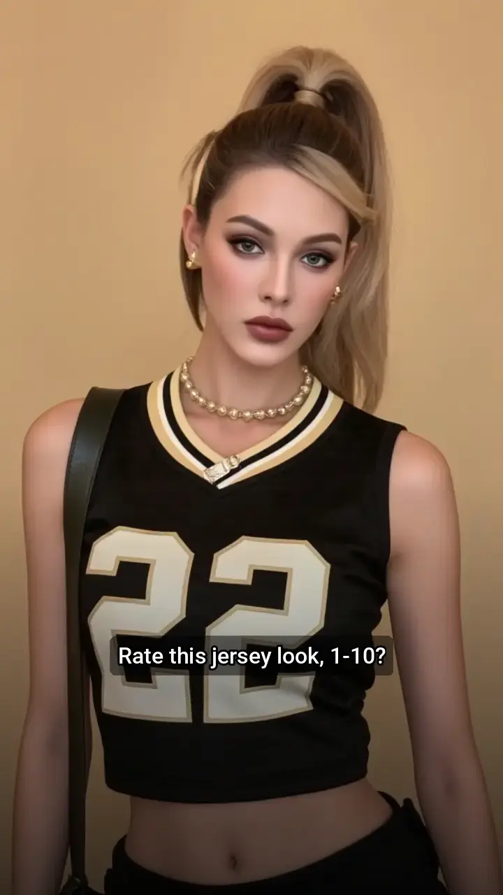 Obsessed with this sporty look! π