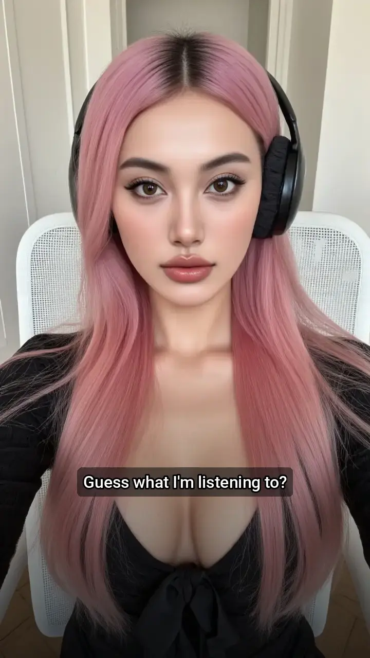 Loving this pink hair look 💖