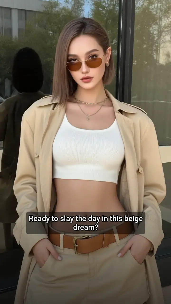 Slay the Day in Beige! 😎