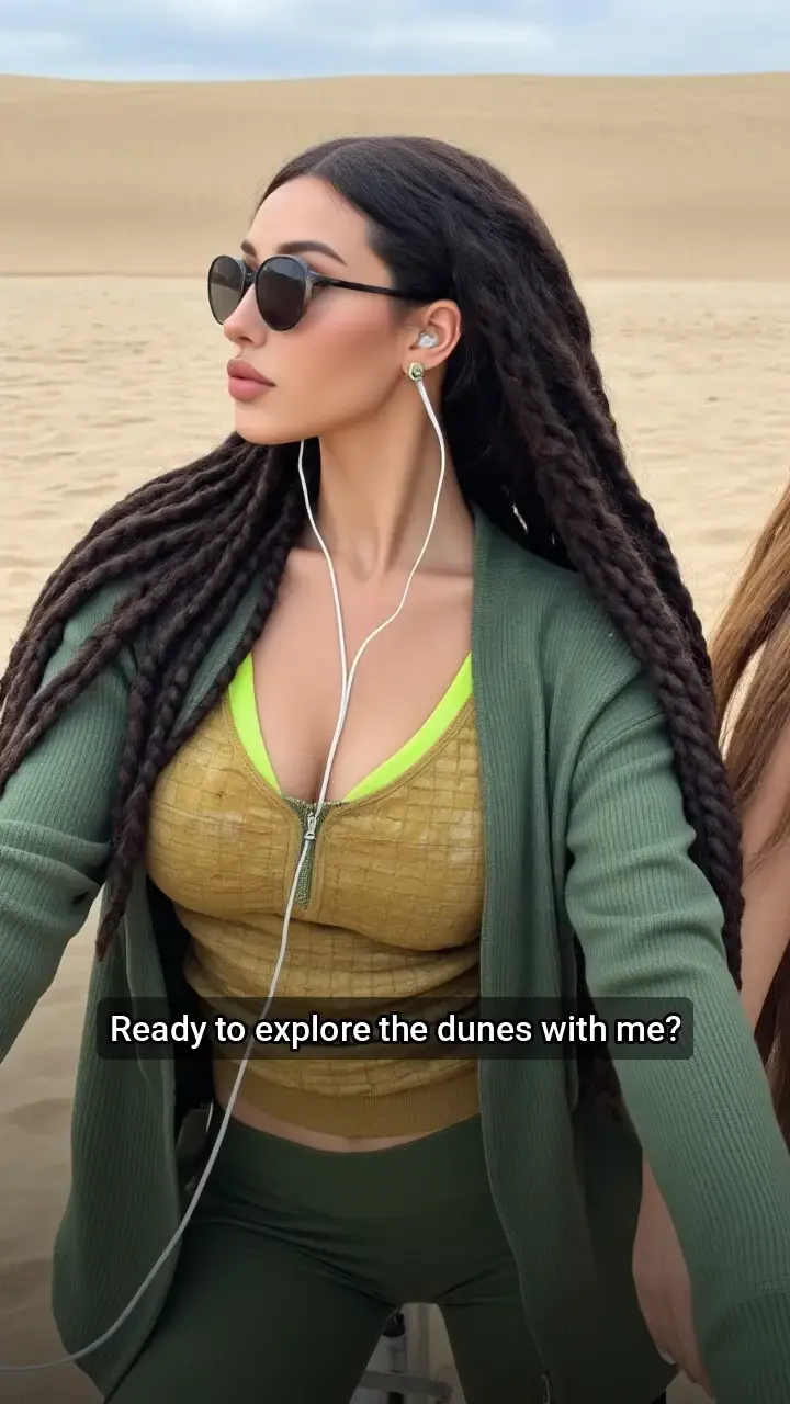 Desert Queen 👑: My Epic Dune Adventure!