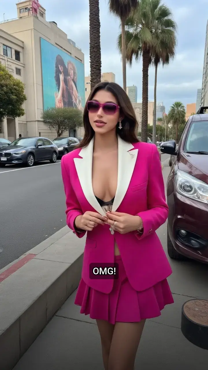 Obsessed with this Fuchsia Suit!💖