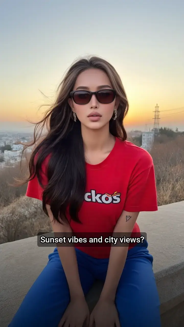 Obsessed with this sunset look! 😍